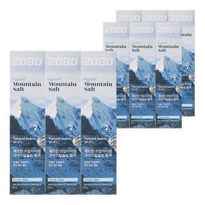 2080 히말라야 마운틴 퓨어 크리스탈 솔트 민트 치약 120g 9개