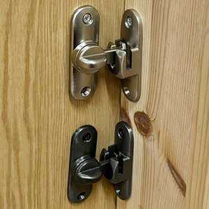 미닫이겸용 문잠금장치 오도시 잠금쇠 다용도 걸고리 서랍장 사물함 안전고리