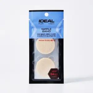 아이디얼 포맨 니플밴드 스킨톤 64매입 32회분 a1