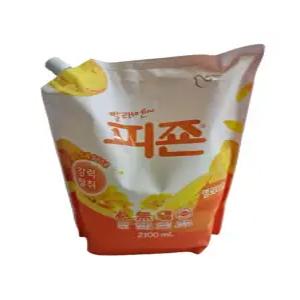 피죤 섬유유연제 옐로미모사 리필 2.1L 3개