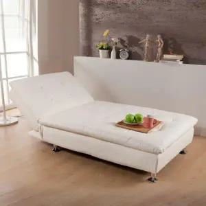 아트박스/보루네오 [보루네오] 모닝듀 접이식 가죽 소파베드 LT029