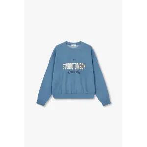 [STUDIO TOMBOY](강남점)피그먼트레터링맨투맨(9175122976)