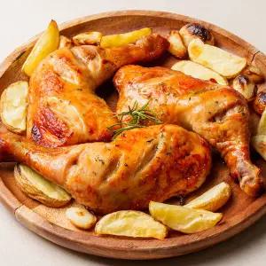 [전라도 청년] 바삭 촉촉 에어프라이어 치킨 청년굽닭 점보닭다리 (3개) 600g