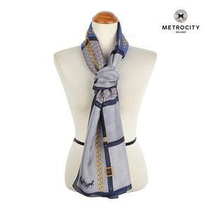 [메트로시티]대즐 실크 롱 스카프 MSFS-4026