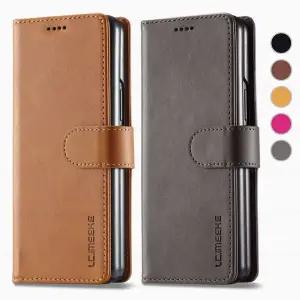 [르랑] 갤럭시 Z폴드6 가죽 카드 케이스 B 폴더 지폴드 지갑 다이어리 제트CC06F-37 힌지 보호 슬