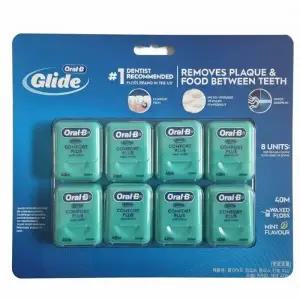 오랄비 글라이드 치실 40m x 8개