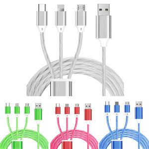 다온 3in1 USB타입 차량용 가정용 휴대폰 충전 케이블 엔비언트급 고속충전 아이폰 갤럭시 모든 디바이스 호환