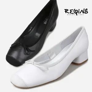 키리엘 KYRIEL 펌프스 가죽 구두 여성 발레리나 2종택1