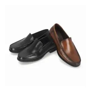 [엘칸토][행복한백화점][엘칸토]남성 소가죽 베이직로퍼 3cm LCMD40