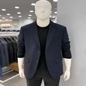 [트루젠]남자 봄여름 115빅사이즈 안감없는 캐주얼 콤비 자켓 4컬러 - 블랙,