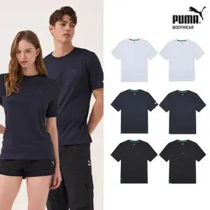 [텐텐][푸마] 25SS 남여공용 듀얼메쉬 베이직 기능성 티셔츠 6종 패키지