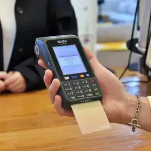 무선단말기 카드리더기 휴대용카드단말기  LC-7351QN