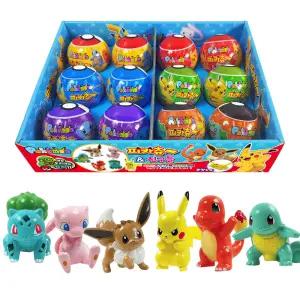 포켓몬 피카츄 친구들 피규어 6종 랜덤 / 포켓몬스터 포켓볼 뽑기 가챠