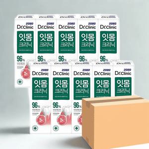 2080 닥터크리닉 잇몸 불소 치약 140g 10개 최신제조 미백치아