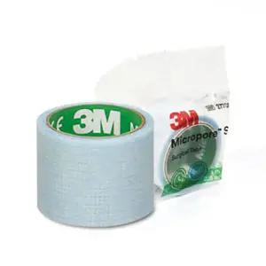 3M 실리콘 반창고 하늘색 테이프 마이크로포어S 2770S-1사이즈 2.5cmx1.3m 10롤