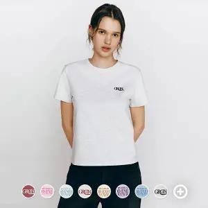 [지오다노] 395504 여 미니핏 프린트 반팔티 (PHSE1, 굿에너지)