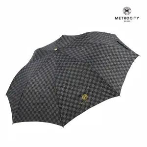 [롯데백화점]메트로시티 M나염 2단 반자동우산 MCS-004