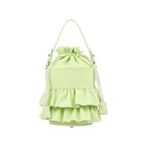 [아웃도어스/맥케이슨]여성 프릴 버킷백 라임 MDW2PO604LIM
