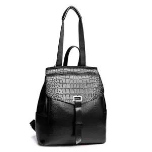 가죽 백팩 블랙 숄더백 신상 코디 직장인-WFHN9ML