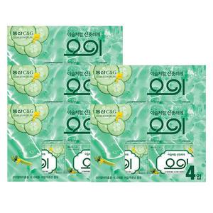 크리오 동산C&G 오이비누 90g 4입 X5개