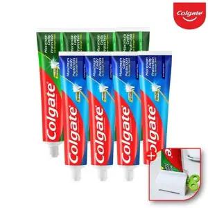 [콜게이트]미국 잇몸 시린이 충치 불소치약 175g 레귤러4개+쿨민트4개+치약짜...