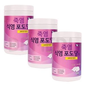 녹십초 죽염 식염포도당 1000정 3개 식염정 골프 운동 소금알약