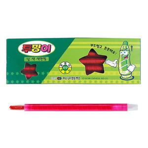 지구화학 투명이 색연필 낱색 12자루 1타