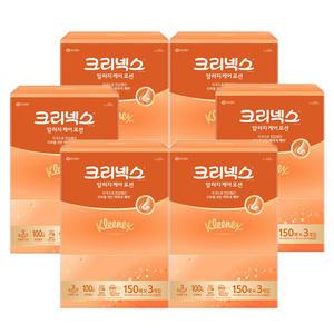 크리넥스 알러지 케어 로션 150매 3개입 X 6팩 미용티슈