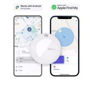 MiLi 미태그 위치추적기 애플 안드로이드 겸용 스마트 에어태그 미아 도난 분실방지