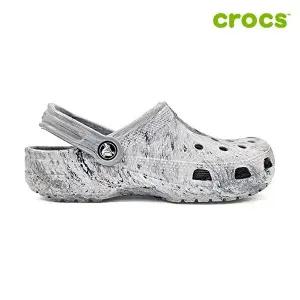 [크록스][크록스 정품] 클래식 워터컬러 마블 클로그 공용샌들 211583-1WZ