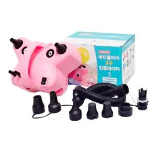 라운드풍선공기주입기 전동풍선에어펌프 2구인플레이터 행사공기주입기