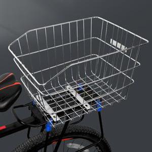 스테인리스 자전거 뒷바구니 뒷자선 선반 바구니 바스켓