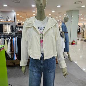 시슬리/애플아울렛/집업 후드 크롭 점퍼/SAJPC1431