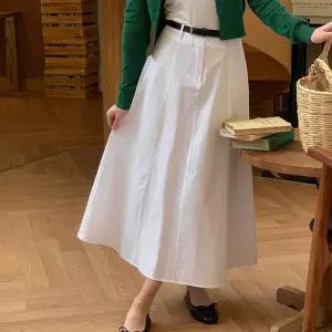 로웰 플레어 롱 스커트 여름 여성 데일리룩 데이트룩