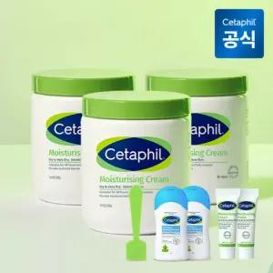 세타필 모이스춰라이징 크림 550g 3개+크림 50g+바디워시 50ml 2개+스파츌라