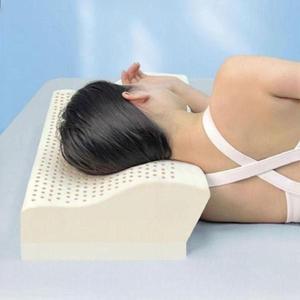 높은 경추 베개 라텍스 기능성 숙면 목 어깨 편한 거북목 일자목 수면 베게 어넓이 필로우