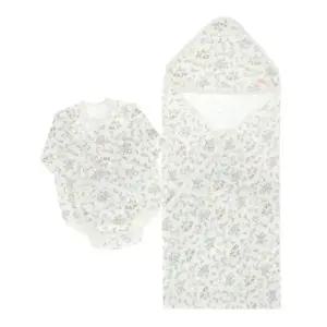 [갤러리아] (가을신상임신축하,태교,출산)아렌델배냇슈트+속싸개세트(A2C-11900)