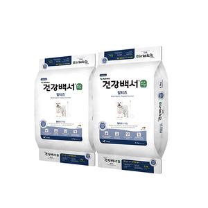 건강백서 강아지사료 순 말티즈 5.1kg 2개 (총10.2kg)