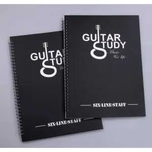 오선 한권 다이어그램 육선보 기타악보 노트 차트 공책 작곡 기타
