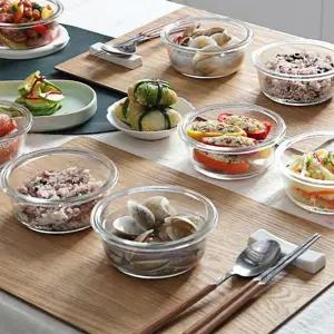 코멕스 내열유리 전자렌지용 냉동밥 보관용기 400ml 14P