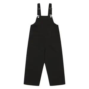 [보리보리/에꼴리에]여아 와이드 슬랙스 멜빵 팬츠 23C5252_BK