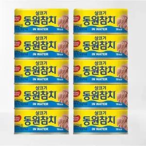 동원FB 동원 참치 인 워터 100g 10캔
