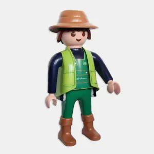 마이플랜트 레츄자 플레이모빌 XXL 피규어 조끼 정원사 인테리어 소품 대형 피규어 가드닝 장식