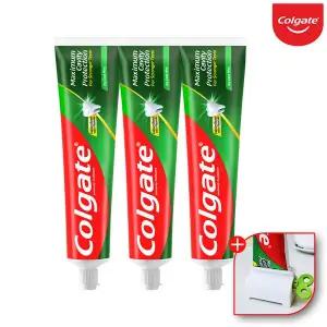 [콜게이트] 미국 잇몸 시린이 충치 불소치약 쿨민트 175gx3개+치약짜개