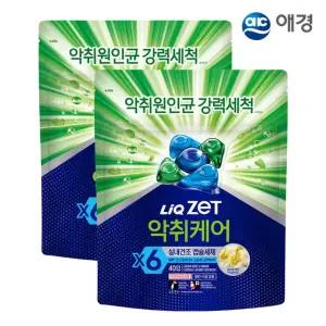 리큐 제트 악취케어 실내건조 캡슐세제 40개입 X 2개