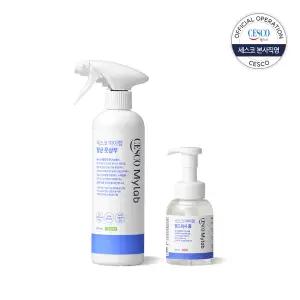 세스코 마이랩 항균 풋샴푸 490ml + 핸드워시 폼 플로랄향 300ml