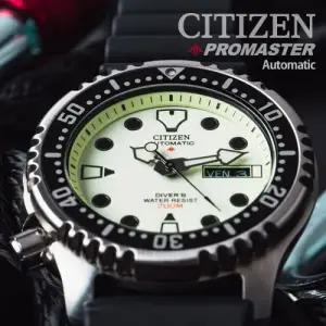 시티즌 국내재고 오토매틱 프로마스터 다이버 손목 패션시계 NY0040-09W