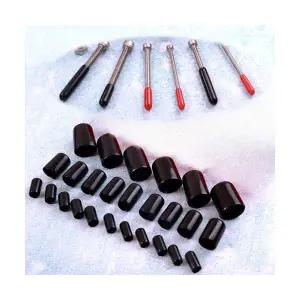 볼트 마감 커버 볼트캡 나사산 PVC 엔드캡 1.5-13mm
