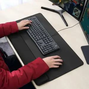 메모리폼 손목보호 마우스 장패드 게이밍 데스크 매트 키보드 패드 소형 대형