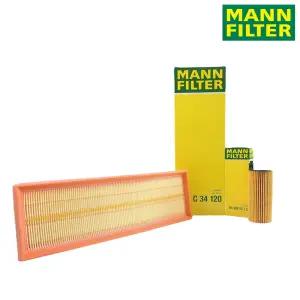 만필터 BMW 520d 14~16년식 F10 원동기형식 B47 엔진 오일필터 에어크리너